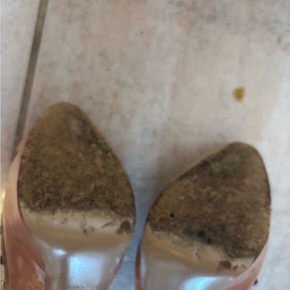 Valentino platform pumps heels babydoll dress open toe sandals stud spike shoes - Picture 9 of 13